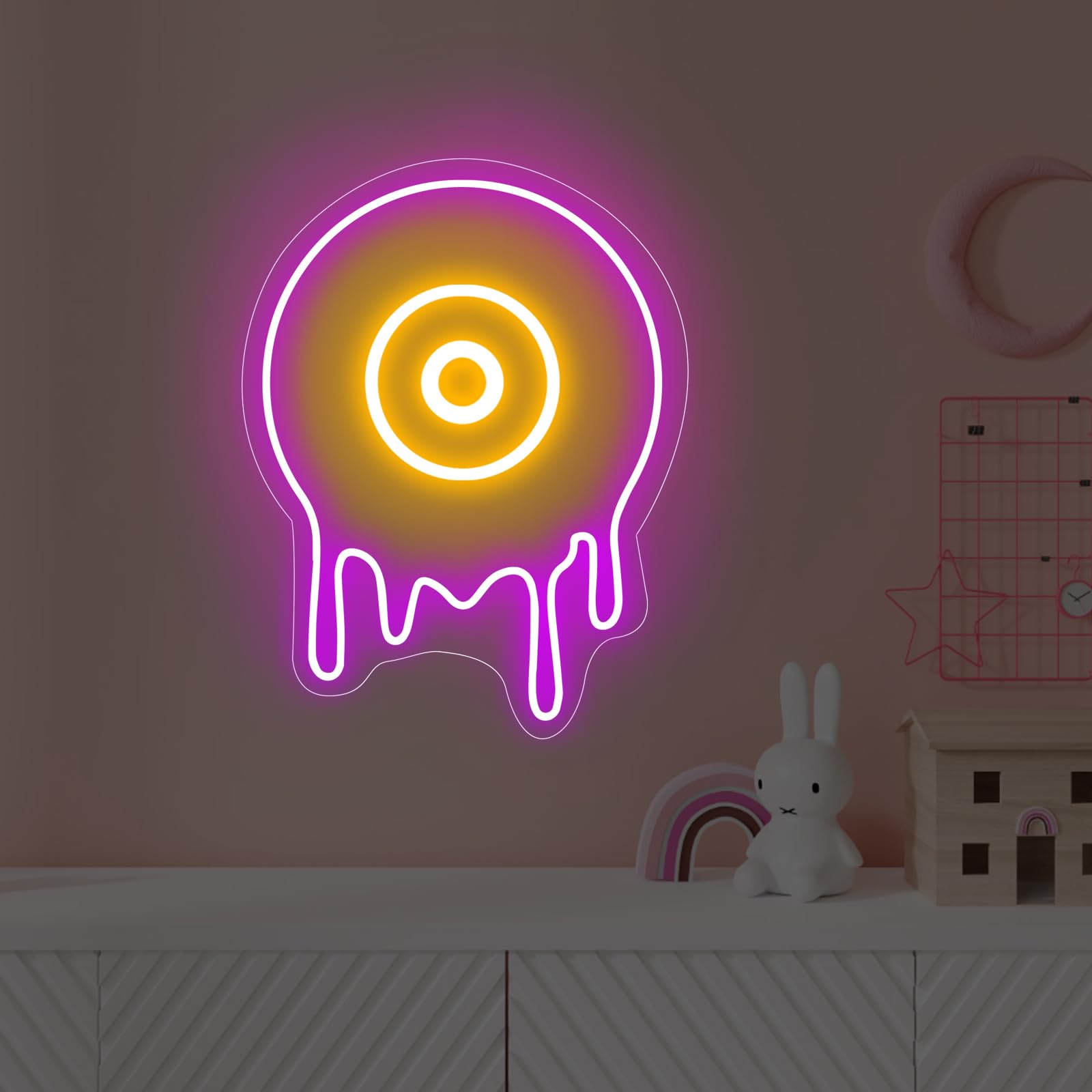 Sparkle Stars Neon Signs, Led Light Wall Decor For Kids Boys Girl's Bedrooms Living Room Nursery, Store Decoration, Game Room Family Birthday Bar Wedding Party Gift, Christmas, Birthday, Wedding, Hom